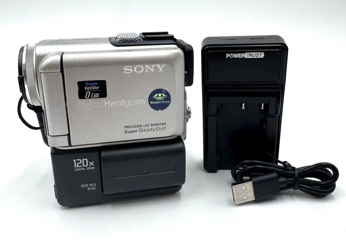 Sony Handycam Silver 120x Digital Zoom Camcorders for sale - eBay