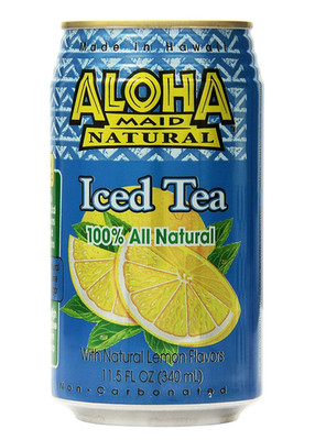 Aloha Maid Juice Lemon Iced Tea 6 Pack 11.5oz Cans x4 | eBay