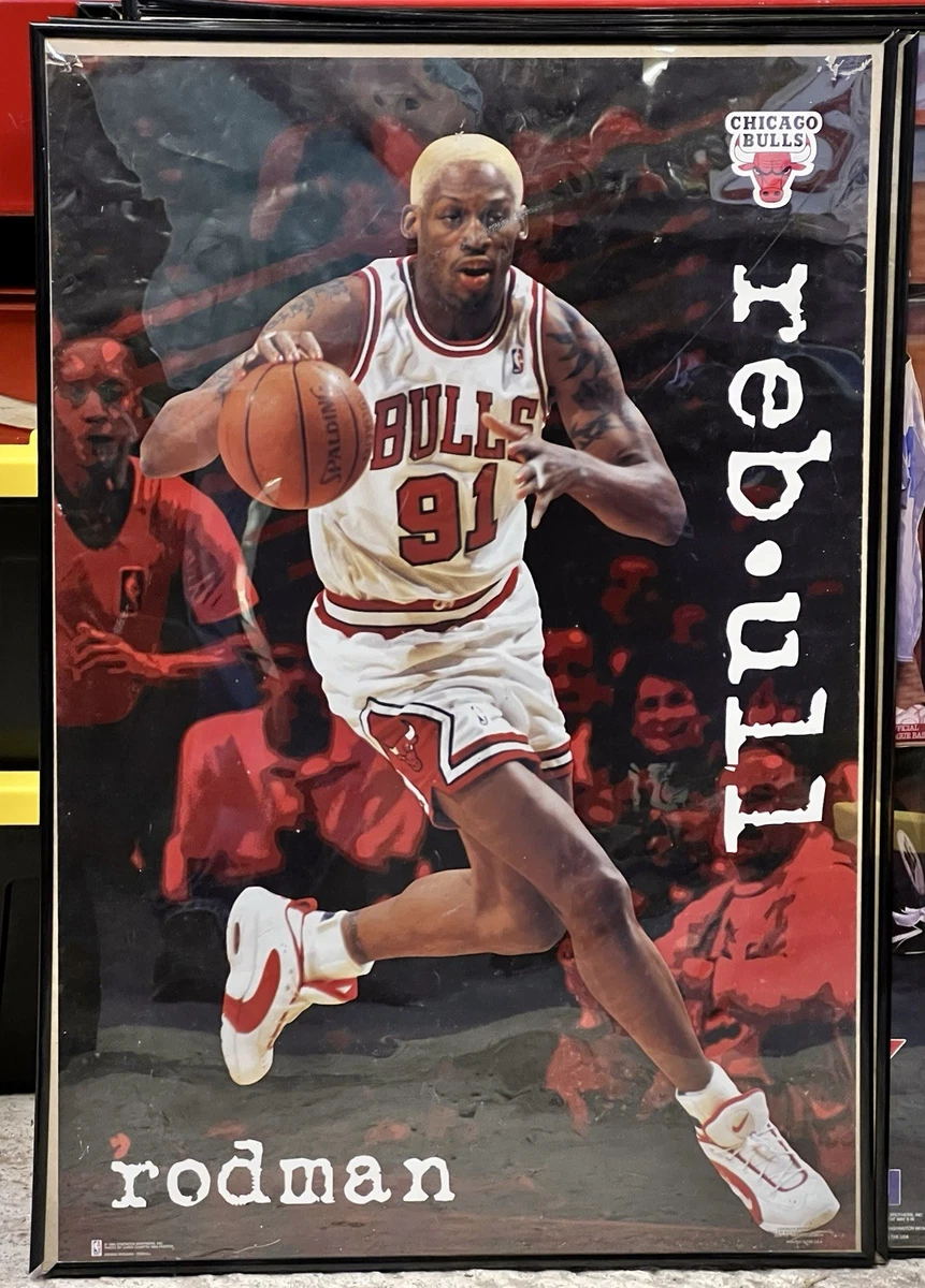 d.RODmanページ Preços baixos em Dennis Rodman Pôsteres esportivos Antigos | eBay