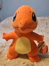 ROUND 1 Exclusive Pok mon Charmander Large 14" Plush NWT