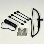 2005 Hasbro GI Joe ARAH v12 Zartan arrow bow quiver chest accessory part LOT