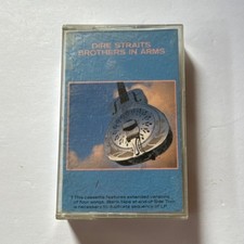 Dire Straits Brothers in Arms Cassette Album Rock Warner Bros 25264-4 Clear