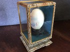 Hand Painted Egg with Chang-O in Case ~ Asian — photo 3