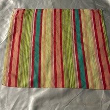 Red stripped handkerchief