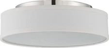 Bellevue NVCF78267 Empyrean 1 Light 13"W Integrated LED Flush - Nickel