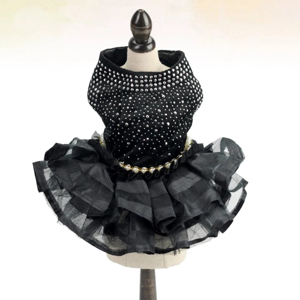 VETEMENTS Elegante gonna per cani in pizzo comoda alla moda cane tutù vestito costume animale domestico