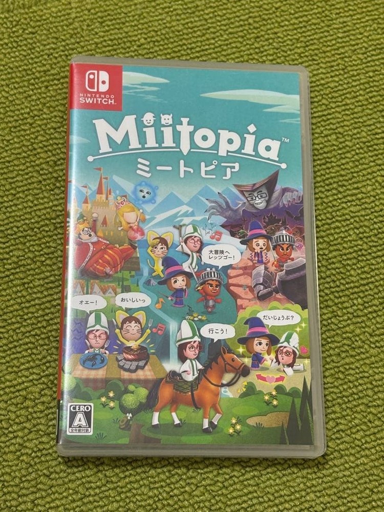 Miitopia Nintendo Switch Japanese Complete Japanese games With Box Japanese
