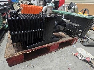 Alcatel 2033C Dual Stage Vacuum Pump Fomblin Oil Prepped REBUILT w/12-M Warranty