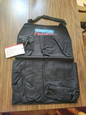 Car Backseat Organizer, Car 16" X 22" Canvas Black Organizer for Kids Set Of 2