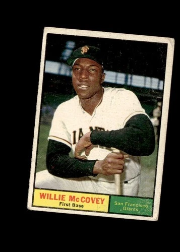 1961 Topps Willie McCovey #517 Giants Good condition