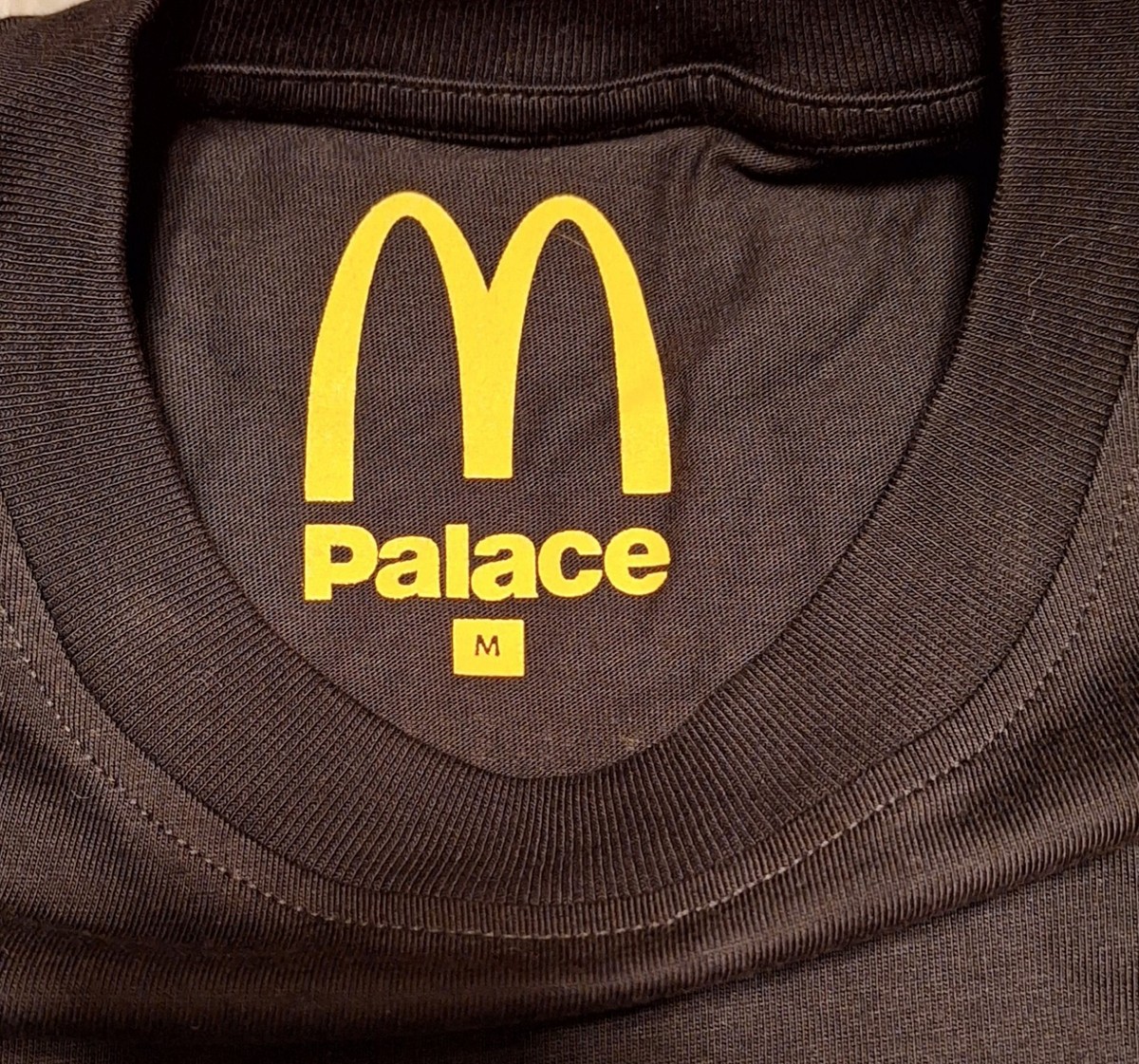 Palace Mcdonald's コラボ ブラックTシャツ Sサイズ Palace Palace x McDonald's Description II T-shirt Black