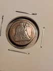 1865 Seated Liberty Half Dime