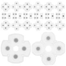  10 Sets Pad Conductive Buttons Kit for Controller Parts Silicone