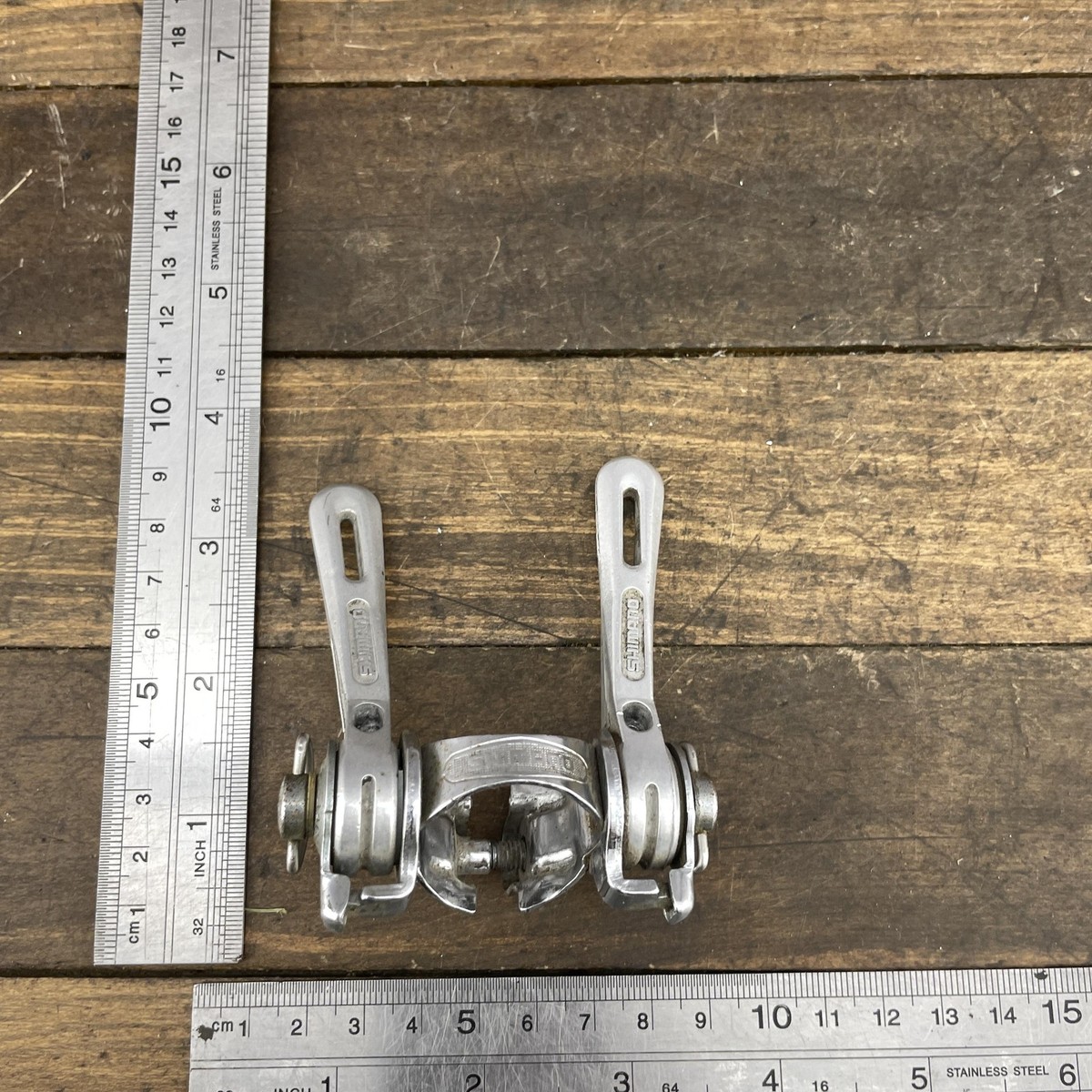 Vintage Shimano ALTUS Down Tube Friction Shifters Road Bike