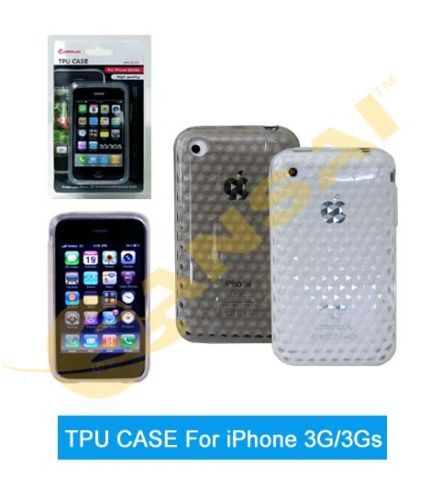 IPHONE CASE 3G/3GS TPU HIGH QUALITY, 12 MONTH WARRANTY+ - Picture 1 of 1