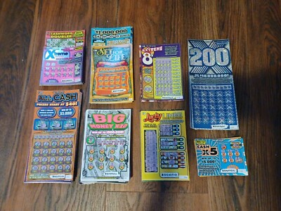 #ad $4000 in New York #x27;24 #x27;26 non winning scratch off tickets ***SEE DISCRIPTION*** $49.95