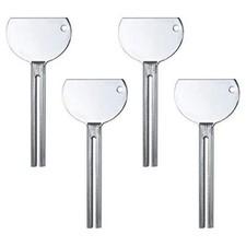 4 Pcs Stainless Steel Toothpaste Tube Squeezer Cream Paint Key Roller Tube