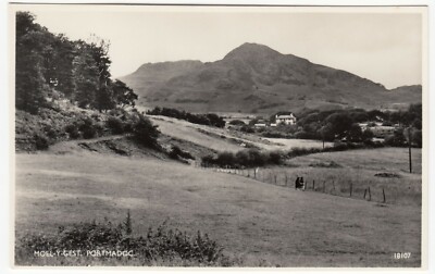 Caernarvonshire; Moel Y Gest, Portmadoc, No 18107 RP PPC, unbenutzt, um 1950 2