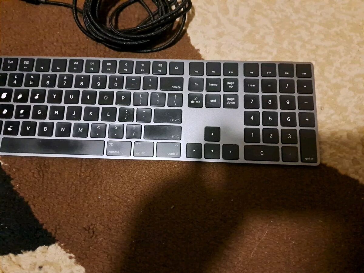 Apple Magic A1843 Wireless Keyboard Space Gray +Cable | eBay Apple Magic A1843 Wireless Keyboard Space Gray +Cable | eBay