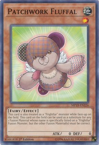 Patchwork Fluffal - MP19-EN226 - Common - 1st Edition x3 - Near Mint