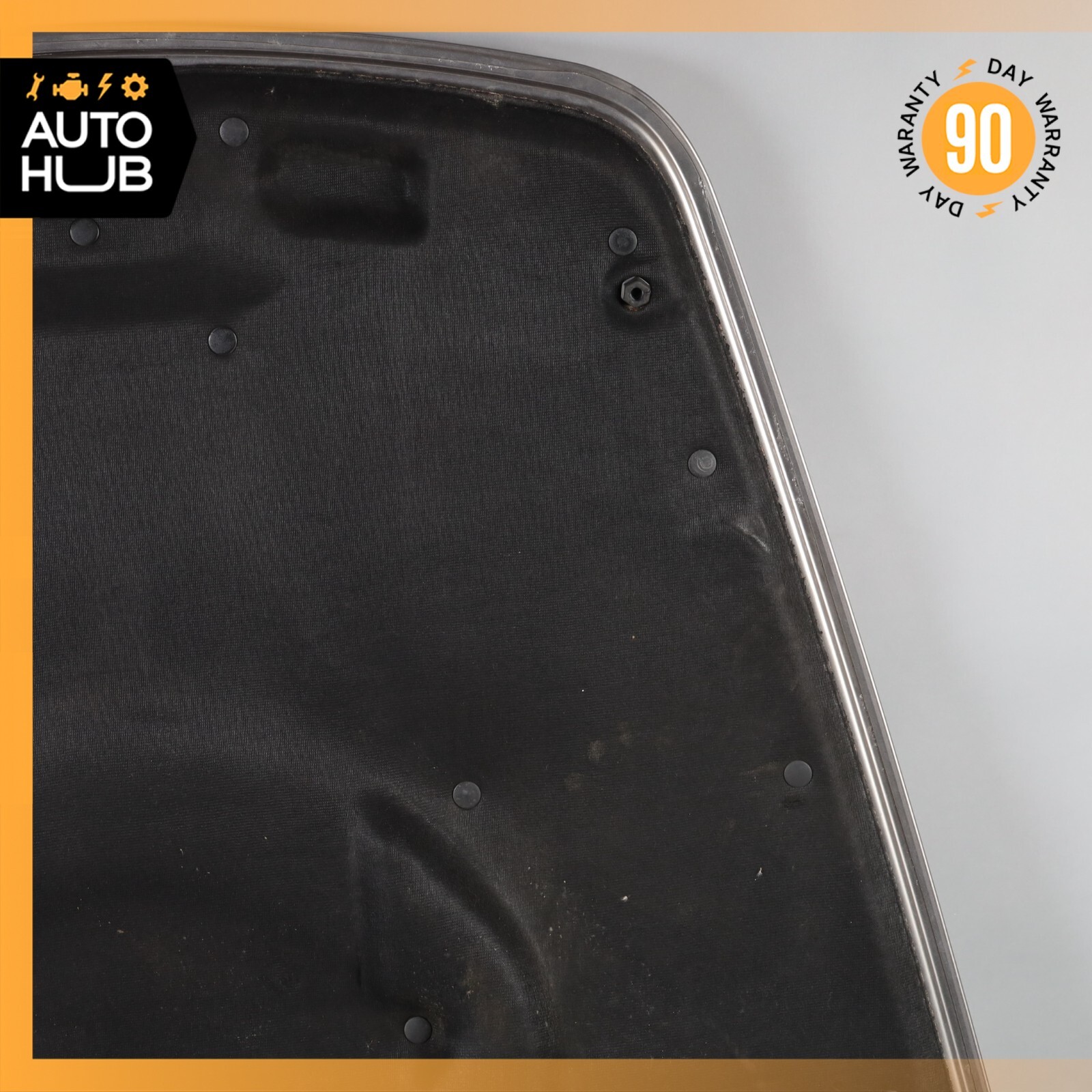 03-13 Maserati Quattroporte M139 Hood Bonnet Cover Panel Assembly Gray OEM