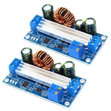 2pcs DC Buck Boost Voltage Converter Constant Current Module Step Power Up/Down