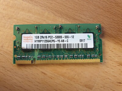 Memoria Sodim DDR2 Hynix HYMP112S64CP6-Y5 AB 1GB PC2-5300 667Mhz CL5 200 Pin - Foto 5