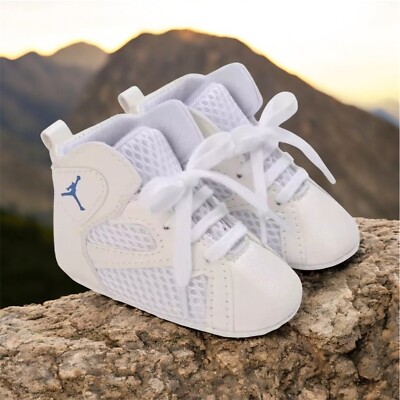 Baby Infant newborn Classic Canvas Baby Shoes Boy Girl Soft Sole size 0-18 month
