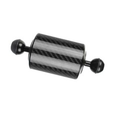 Black D60mm Carbon Fiber Floating Arm Diving Underwater Camera Tray 5in