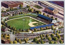 Postcard Continental - Stadium - Stanley Coveleski Regional Stadium 1990