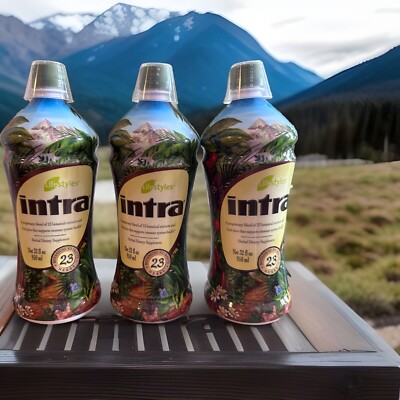 LIFESTYLES INTRA TRIO JUICE - 3 bottles