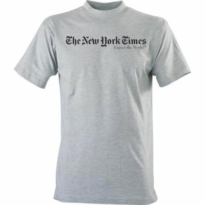 New York Times newspaper t-shirt