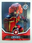 GORMITI WAVE 1 KOGA POPOLO DEL FUOCO SOLO CARD + DIGITAL CODE INUTILIZZATO