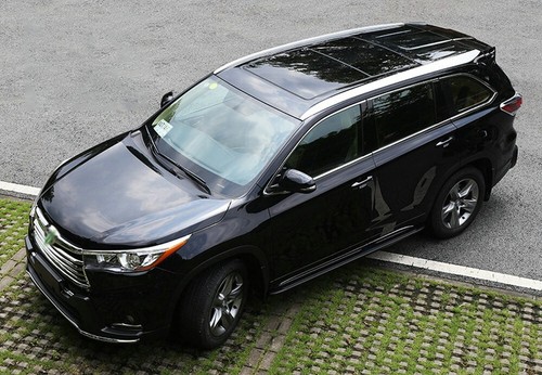 2PCS Roof Rail Racks Cross Bar Carrier Fit Highlander Kluger 2014-2019 EU US DDP - Picture 4 of 8
