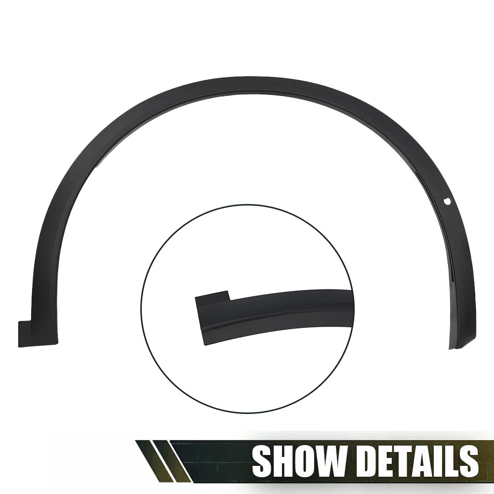 Fit 2016-21 Tesla Model X Front Right Fender Wheel Flare Molding Passenger Side