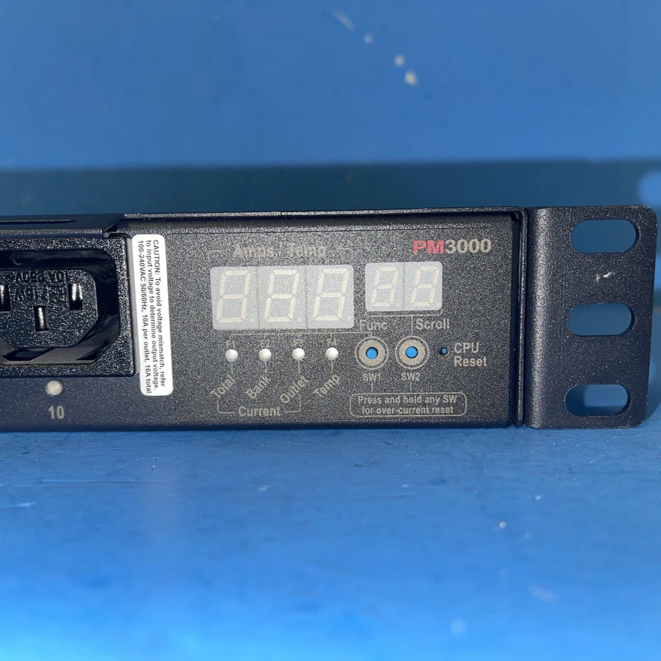 Avocent PM3000 10-Outlets PDU PM3009H - Image 3 of 4