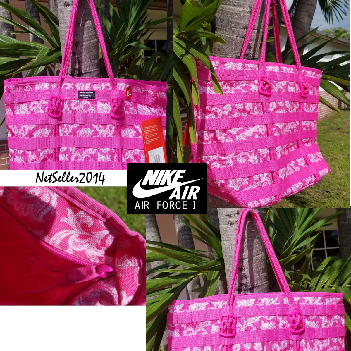 🆕 UNISEX Nike AF-1 Air Force One Tote Bag Shoulder Bag Casual