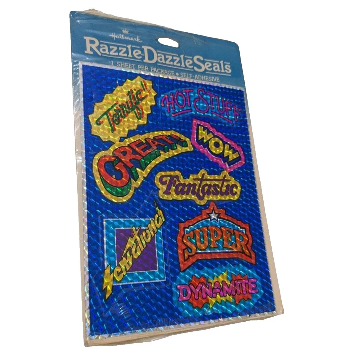 Palabras y frases calcomanías para Manualidades Multicolor