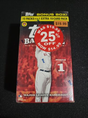 2008 Topps Baseball Series 1 Bonus Box Sealed
