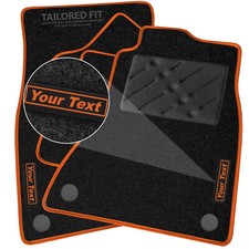 To Fit Honda Legend 4th gen 2004-2012 Black Car Mats + Custom Badge [FM]