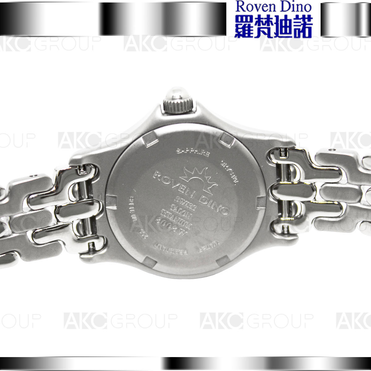 Roven Dino Talon Titanium 8008WYY11 Swiss Movement Womens 
