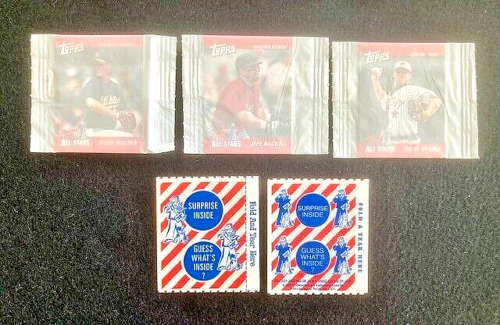3ea. 2002 Unopened Cracker Jack Baseball Cards - Bagwell - Sparks - Mulder - Picture 1 of 5