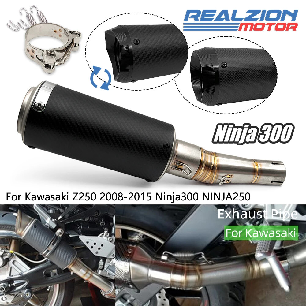 「新商品」に関するプレスリリース Kawasaki For Z250 Exhaust NINJA250 300 Ninja 2008-2015 Exhaust