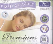 Protect-A-Bed Premium Cotton Terry Cloth Waterproof Mattress Protector King SIze