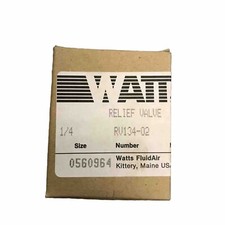 Parker Pneumatic Watts Relief Valve 0/100 300PSI Max #RV134-02