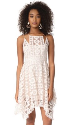 Free People Just Like Honey Lace Dress - Ivory