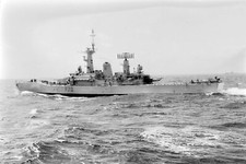 rp04826 - Royal Navy Warship - HMS Apollo F70 from RFA Grey Rover - print 6x4