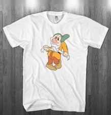 Bashful dwarf T-shirt Snow White 7 Dwarfs Disney fan Shirts Adult Kids sizes