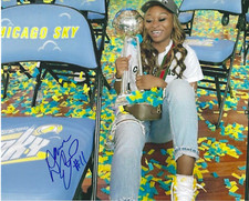 DANA EVANS Signed 8 x 10 Photo WNBA Basketball CHICAGO SKY Louisville Cardinals