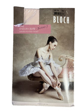 Bloch Endura Elite Ladies Footed Tights Size P/S Pink - T1921L dance ballet